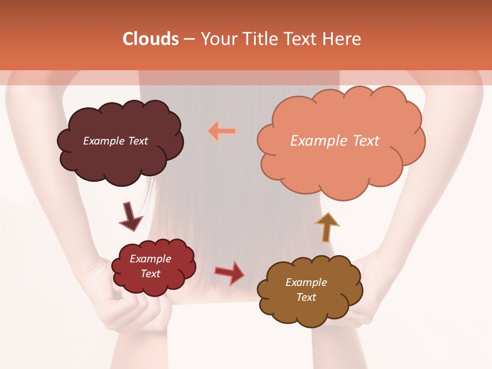 Presenting Builder Female PowerPoint Template