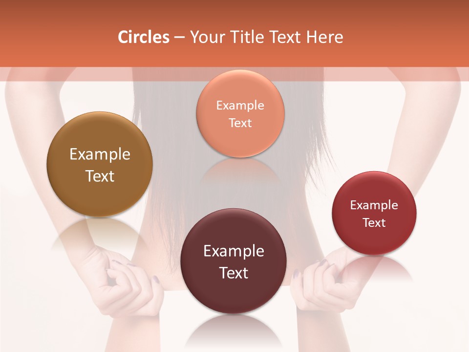Presenting Builder Female PowerPoint Template