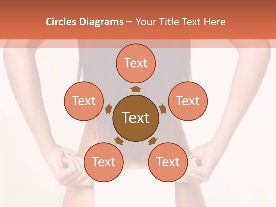 Presenting Builder Female PowerPoint Template