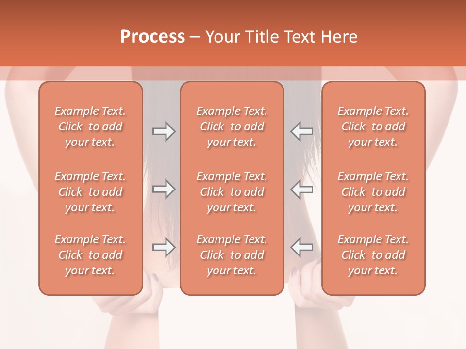 Presenting Builder Female PowerPoint Template