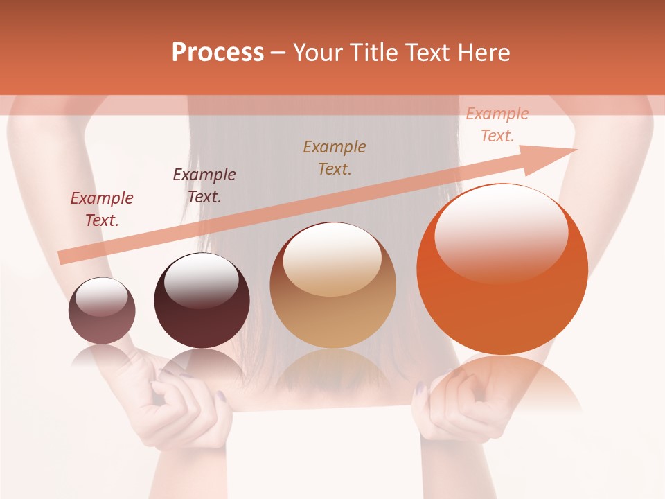 Presenting Builder Female PowerPoint Template