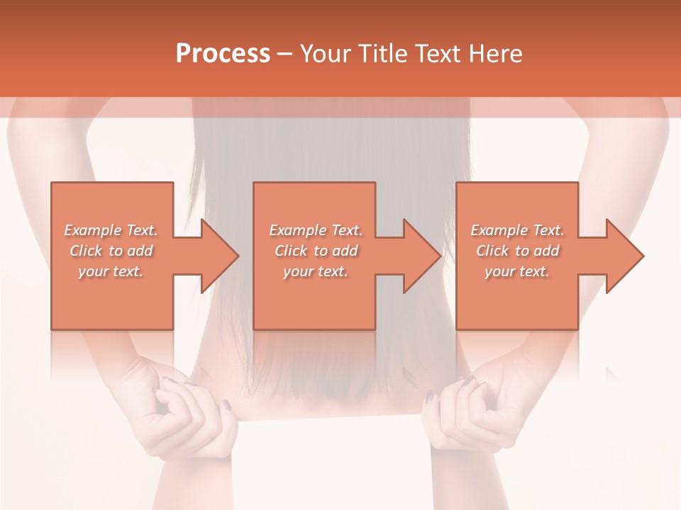 Presenting Builder Female PowerPoint Template