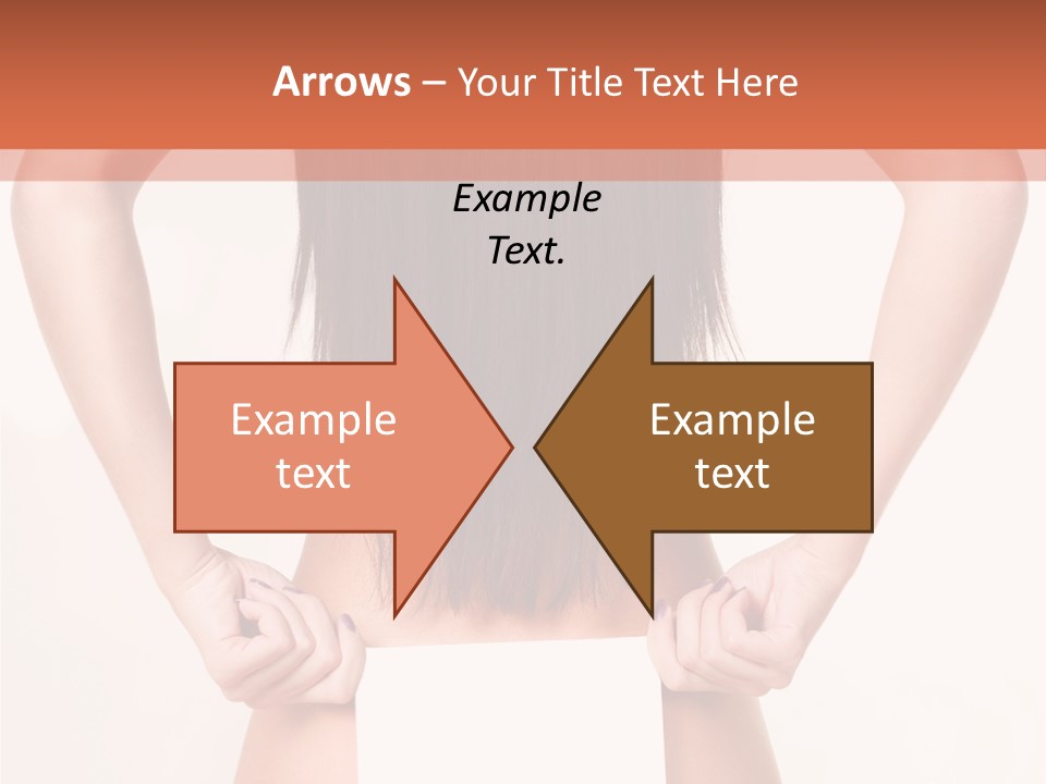 Presenting Builder Female PowerPoint Template