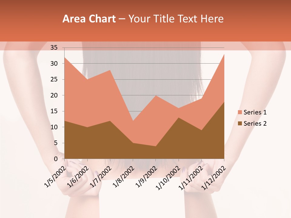Presenting Builder Female PowerPoint Template