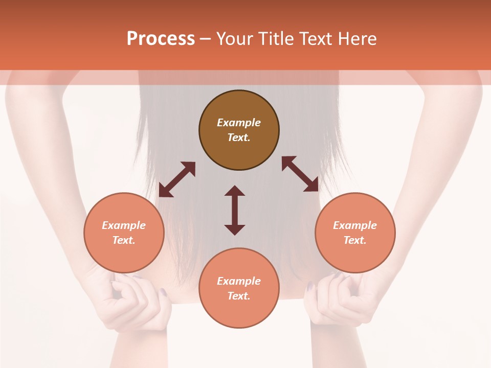 Presenting Builder Female PowerPoint Template