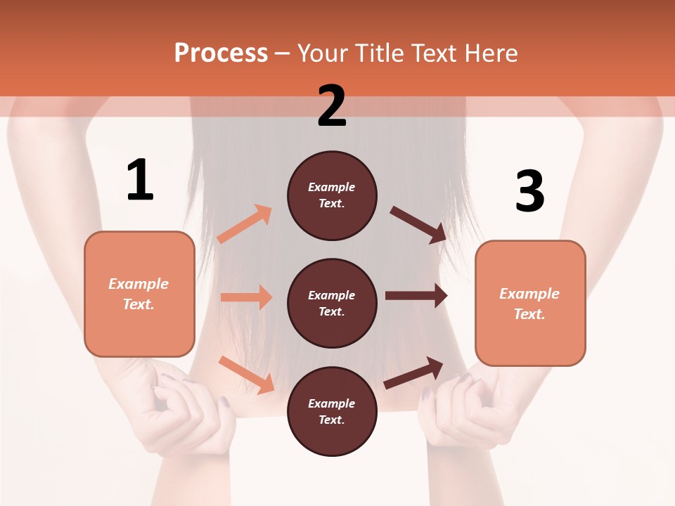 Presenting Builder Female PowerPoint Template