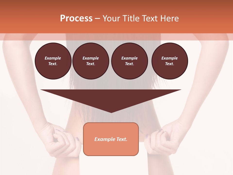 Presenting Builder Female PowerPoint Template