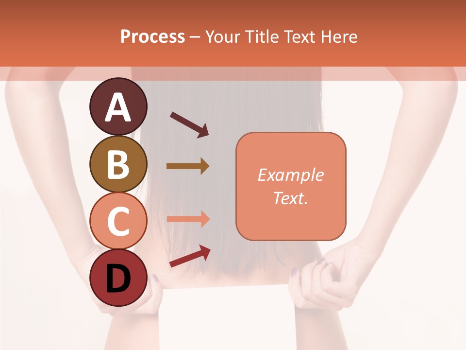 Presenting Builder Female PowerPoint Template