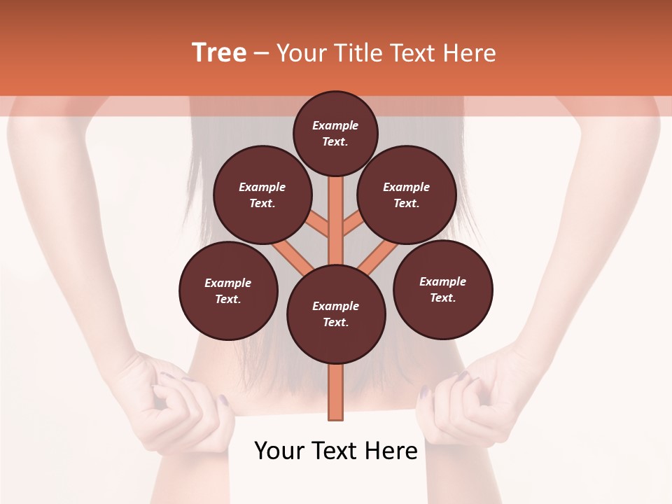 Presenting Builder Female PowerPoint Template