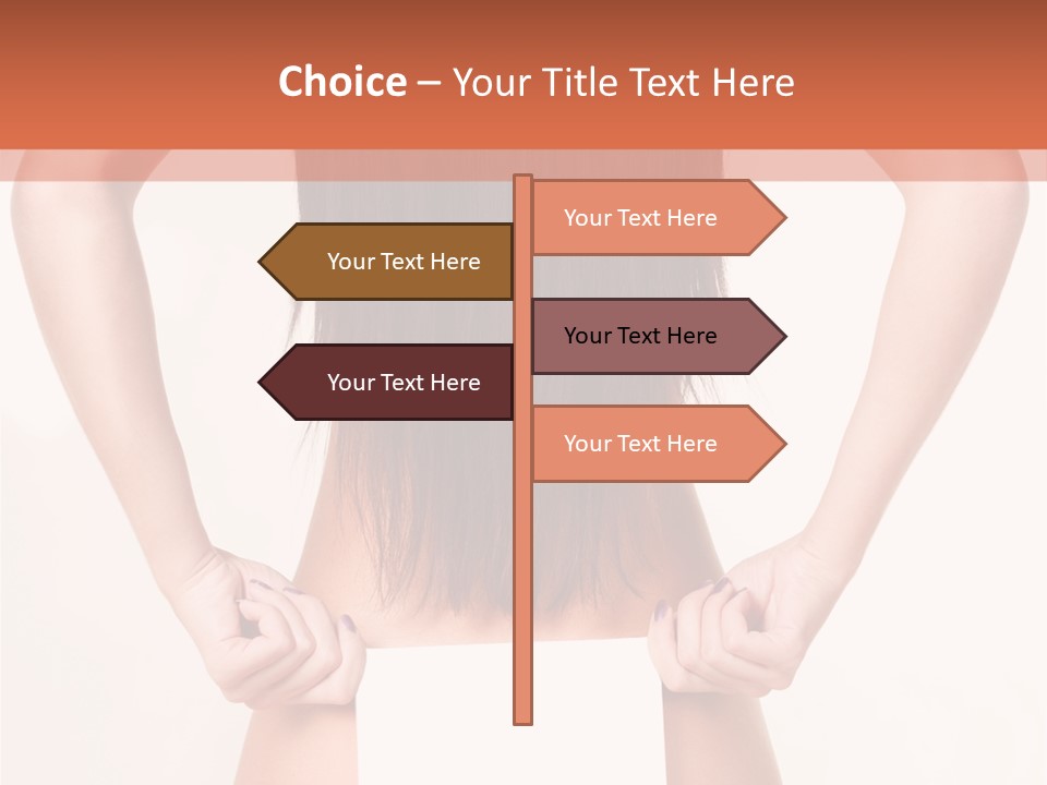 Presenting Builder Female PowerPoint Template