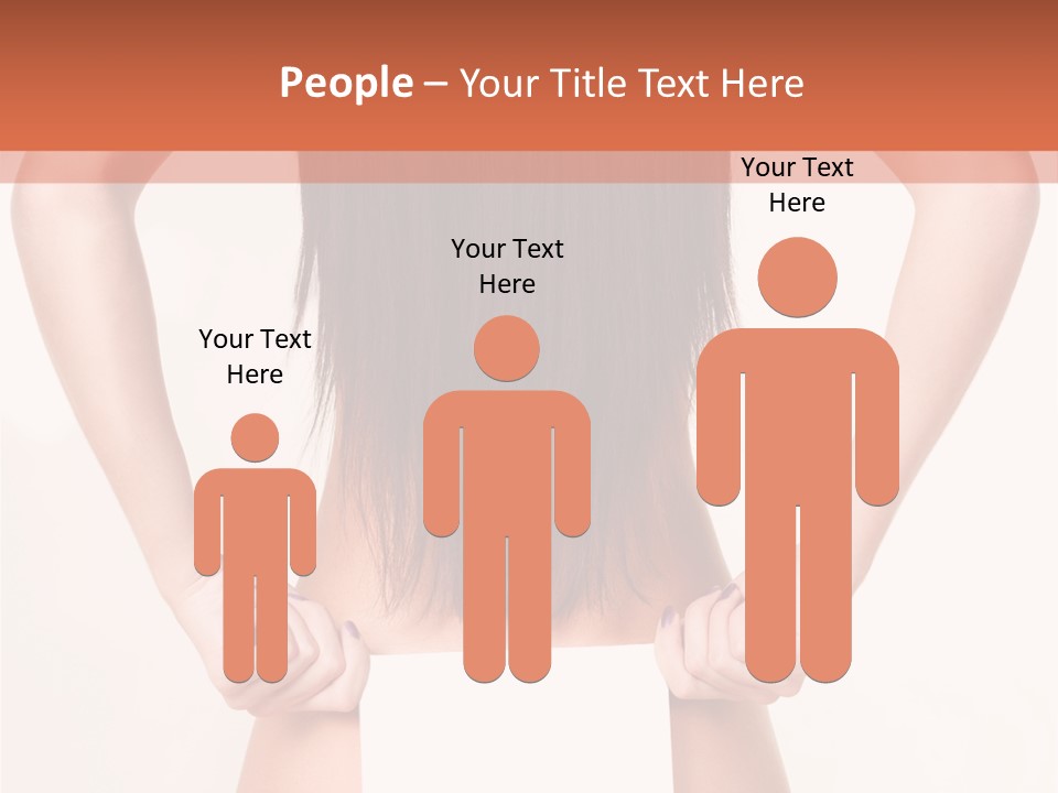 Presenting Builder Female PowerPoint Template