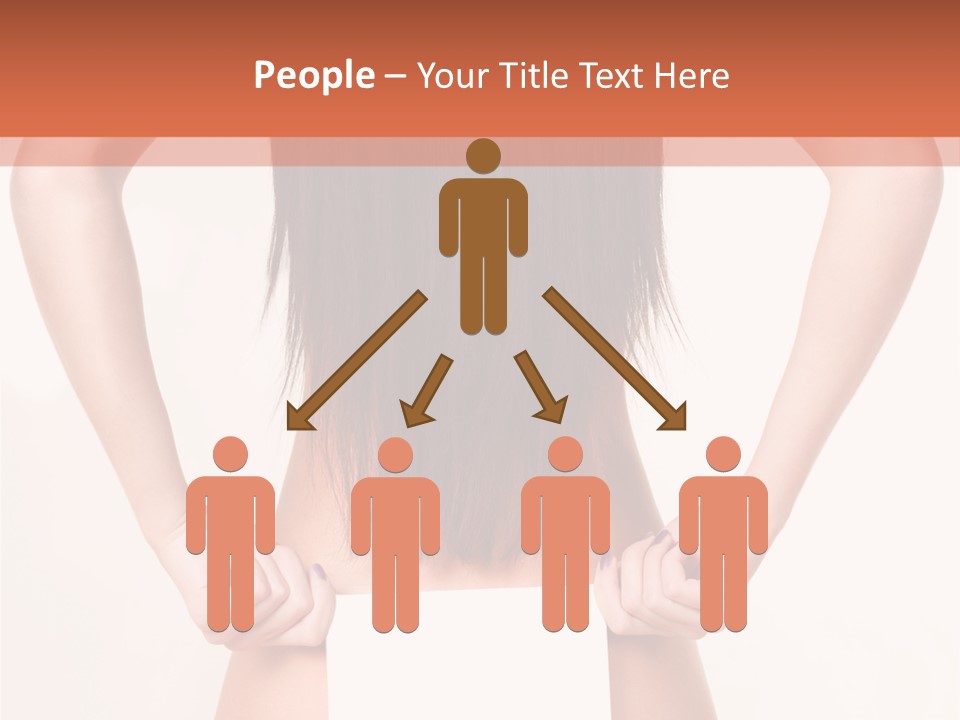 Presenting Builder Female PowerPoint Template