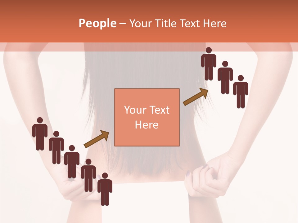 Presenting Builder Female PowerPoint Template