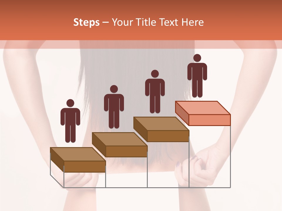 Presenting Builder Female PowerPoint Template