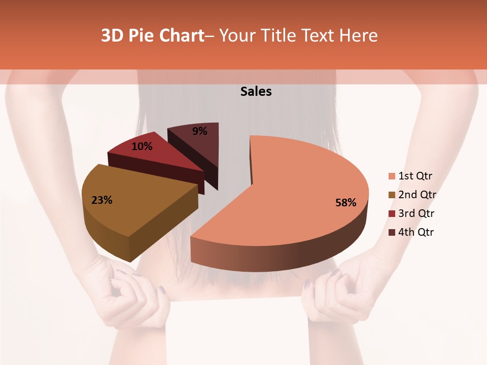 Presenting Builder Female PowerPoint Template