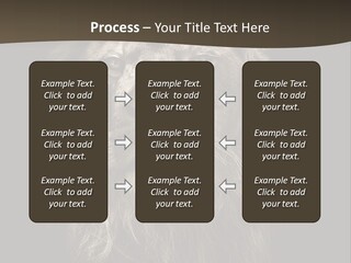 Proud Dominant Black And White Photos PowerPoint Template