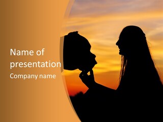 Bu Ine Chair Character PowerPoint Template