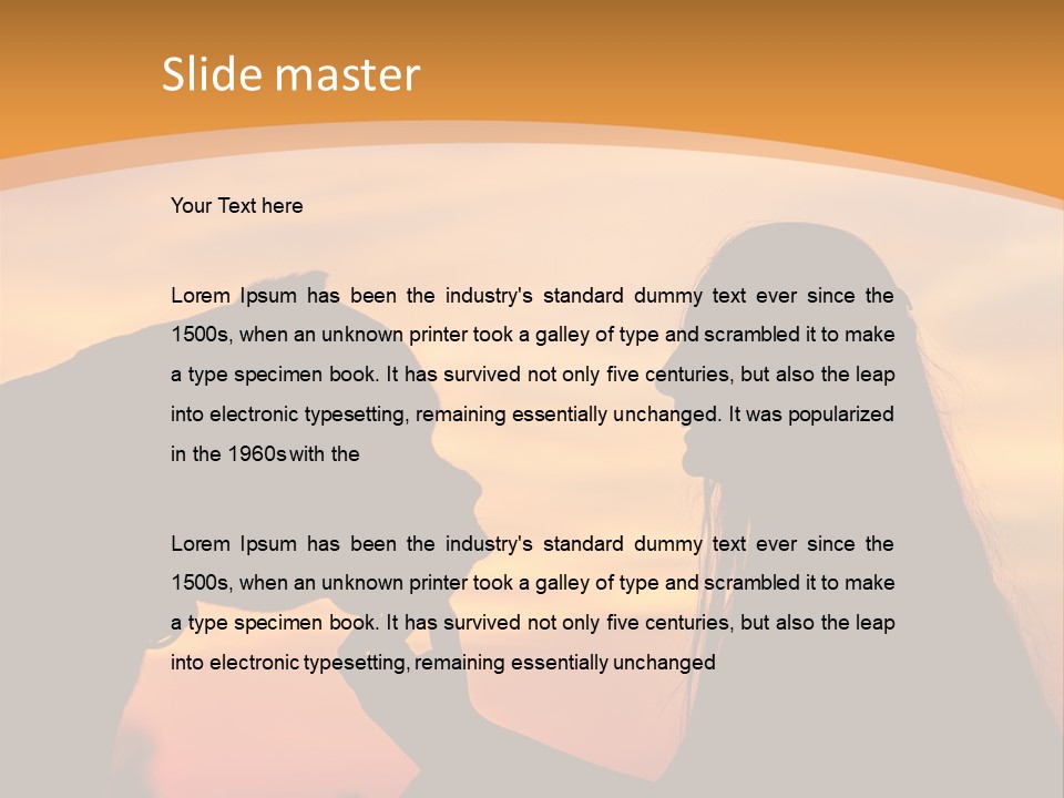 Bu Ine Chair Character PowerPoint Template