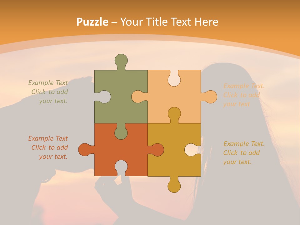 Bu Ine Chair Character PowerPoint Template