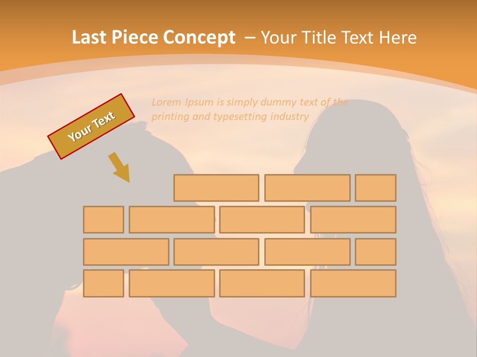 Bu Ine Chair Character PowerPoint Template