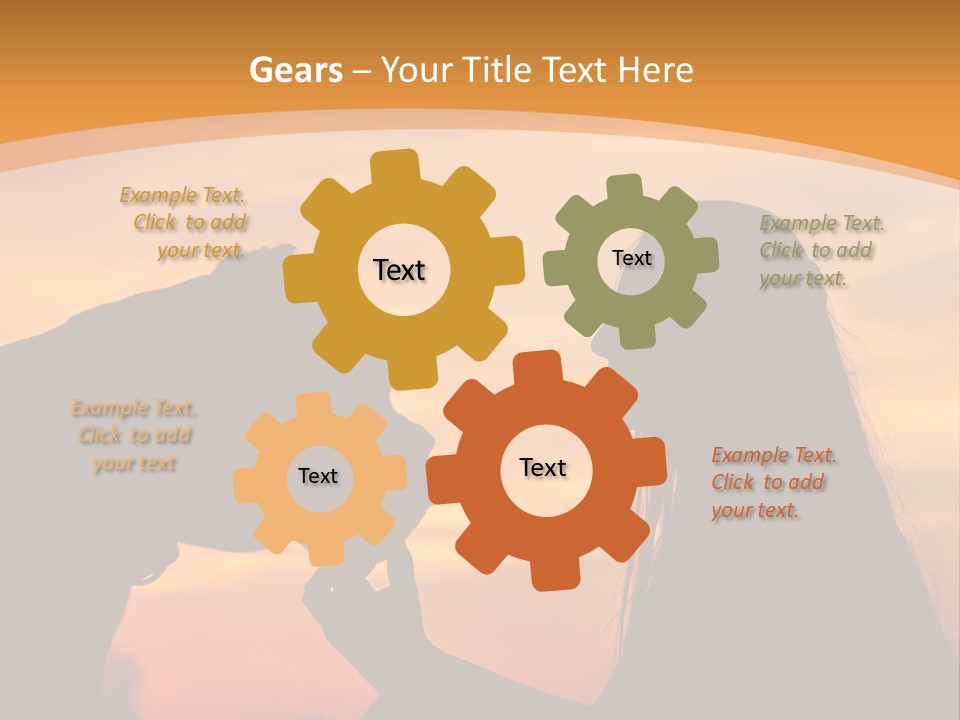 Bu Ine Chair Character PowerPoint Template