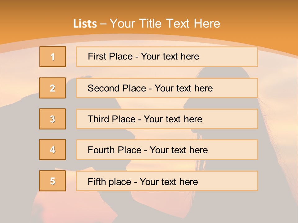 Bu Ine Chair Character PowerPoint Template