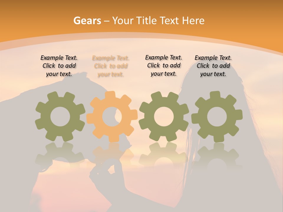 Bu Ine Chair Character PowerPoint Template