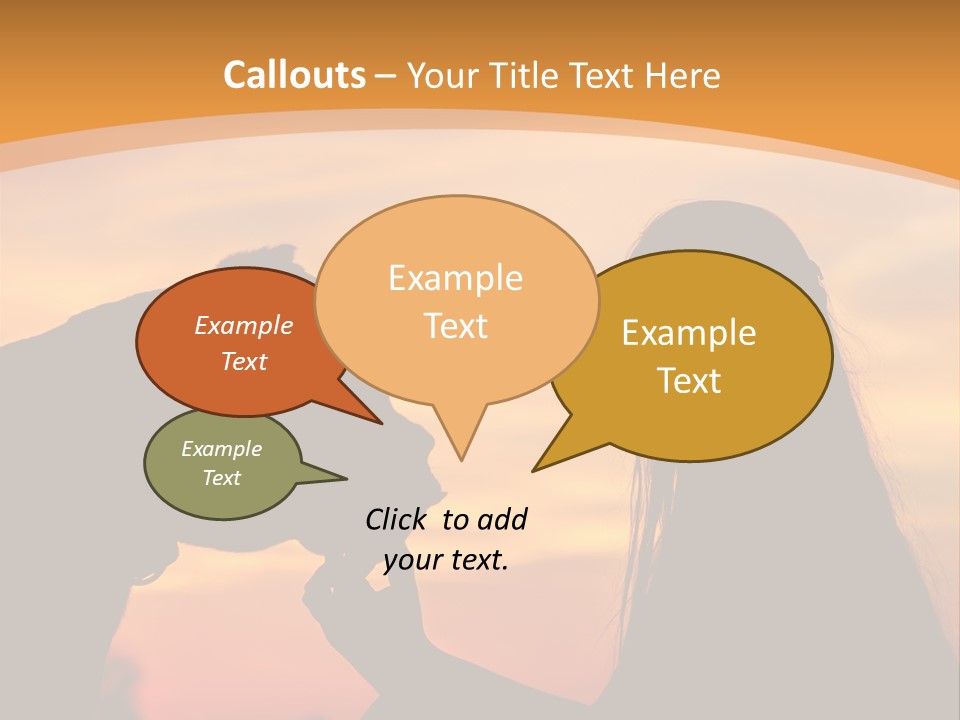 Bu Ine Chair Character PowerPoint Template