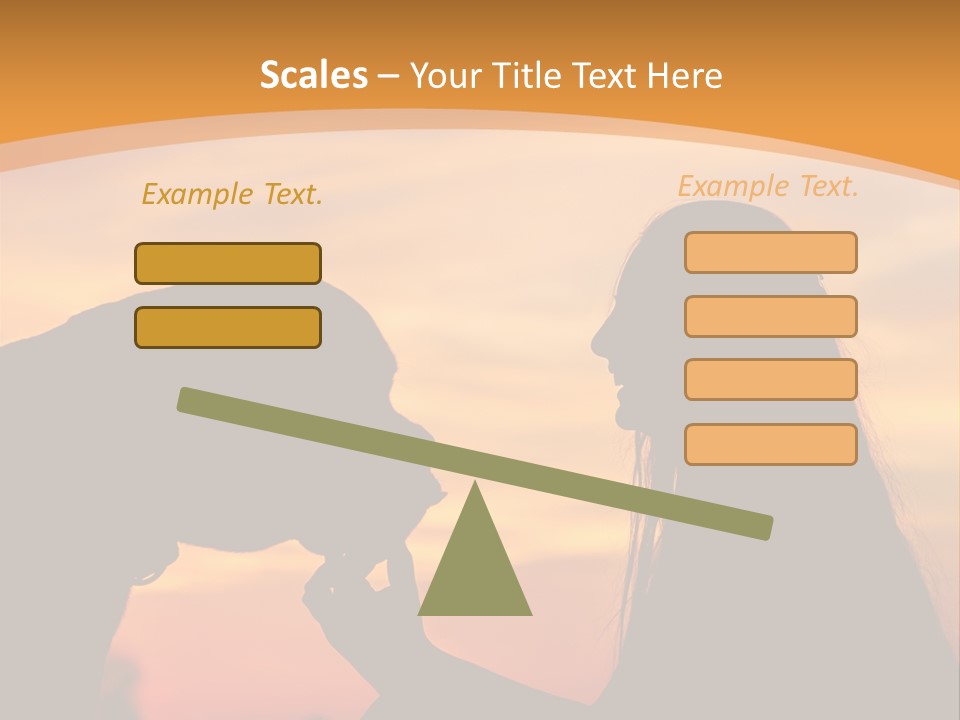 Bu Ine Chair Character PowerPoint Template
