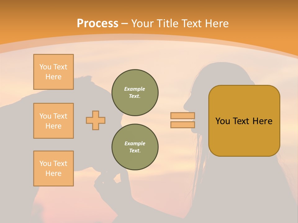 Bu Ine Chair Character PowerPoint Template