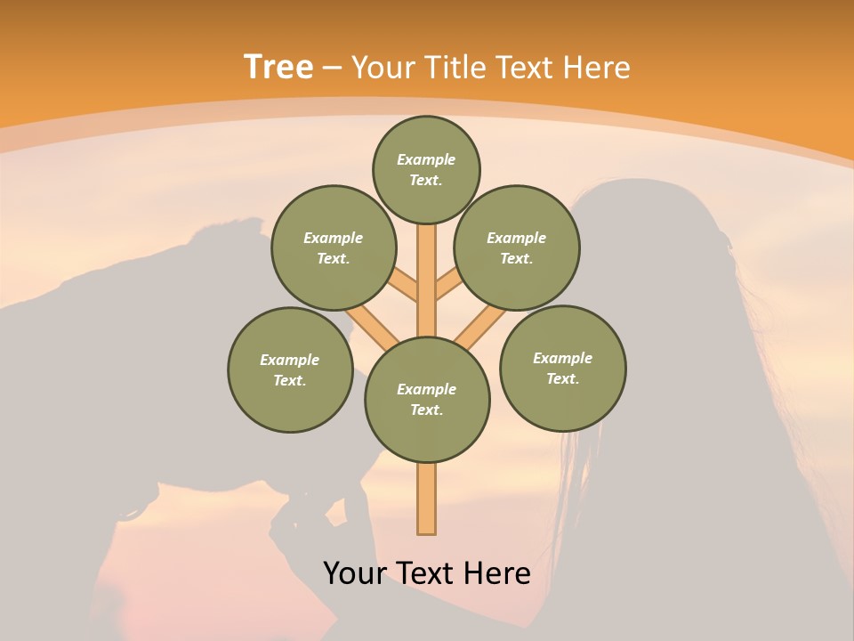 Bu Ine Chair Character PowerPoint Template