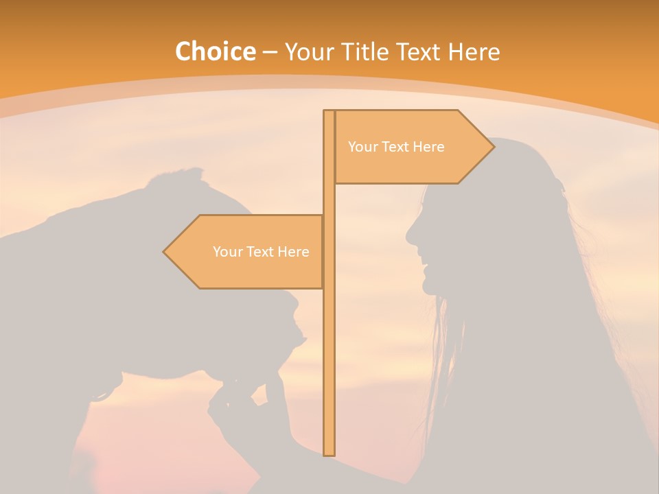 Bu Ine Chair Character PowerPoint Template