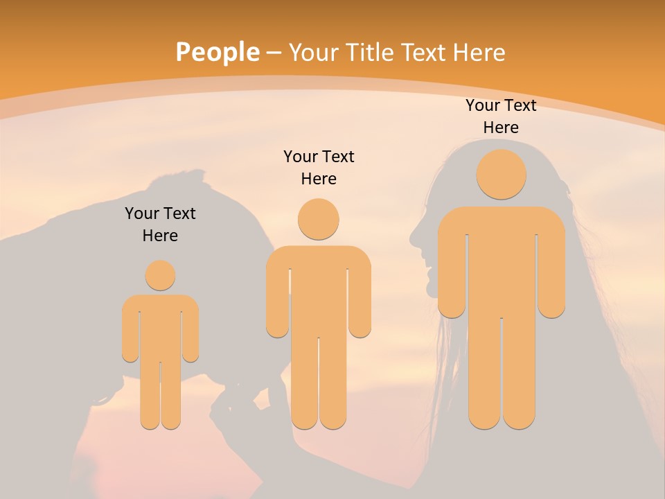 Bu Ine Chair Character PowerPoint Template