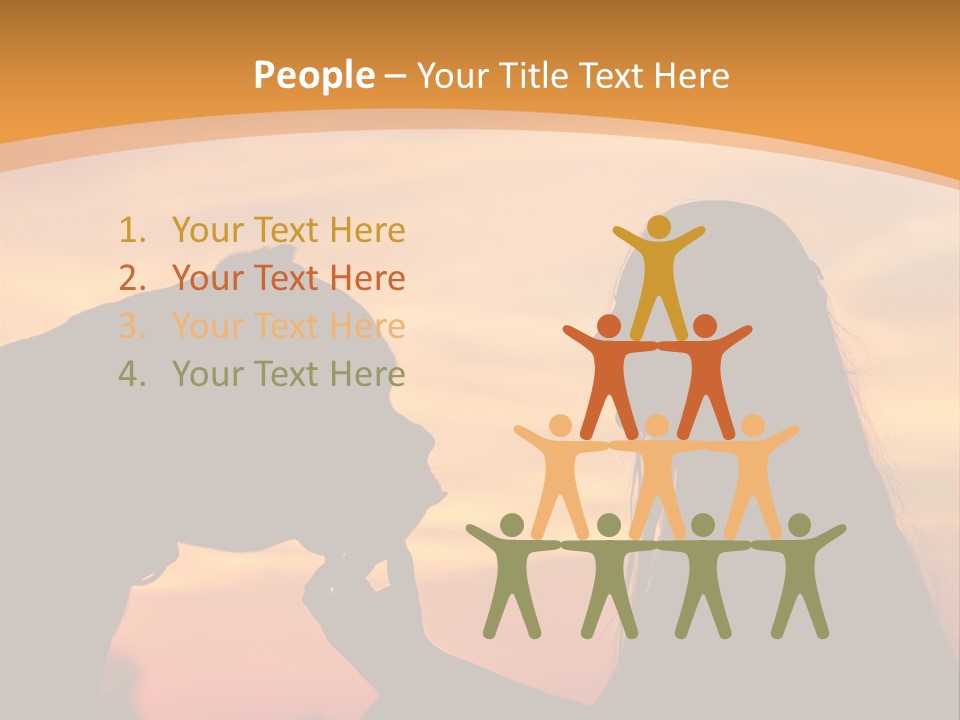 Bu Ine Chair Character PowerPoint Template