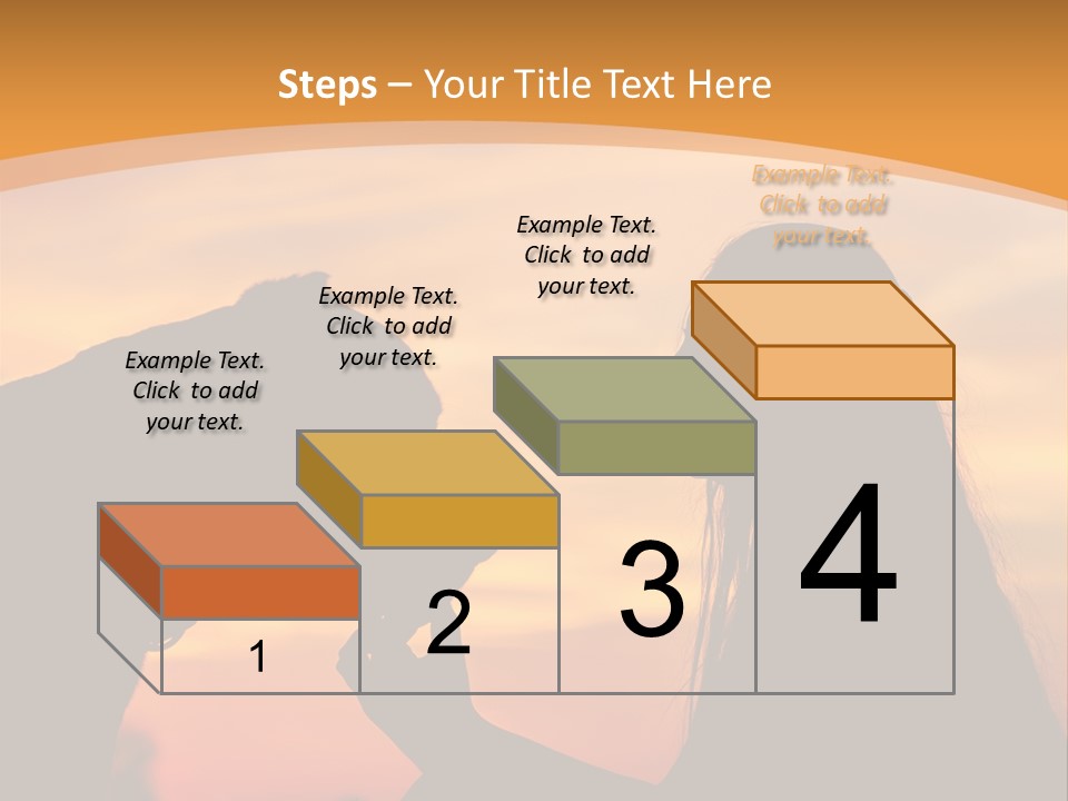 Bu Ine Chair Character PowerPoint Template