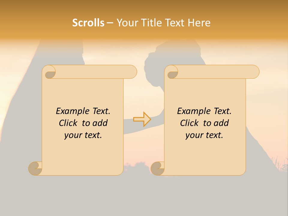 Boardroom Chair Room PowerPoint Template