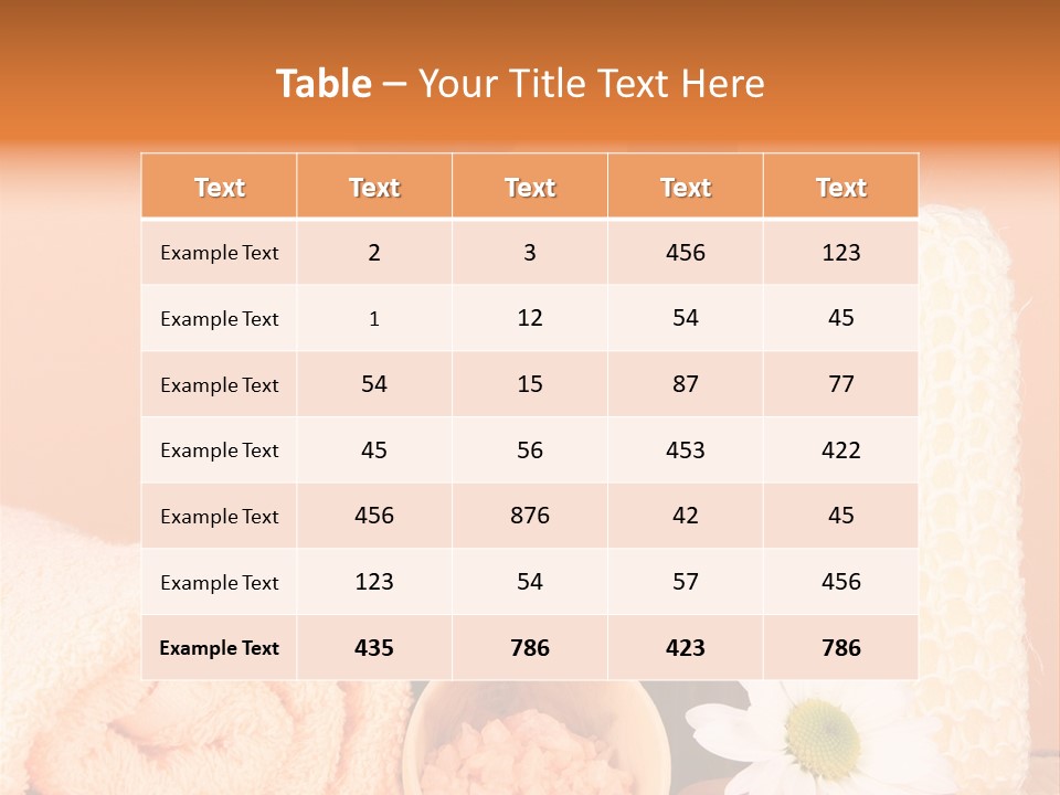Shampoo Care Healthy PowerPoint Template
