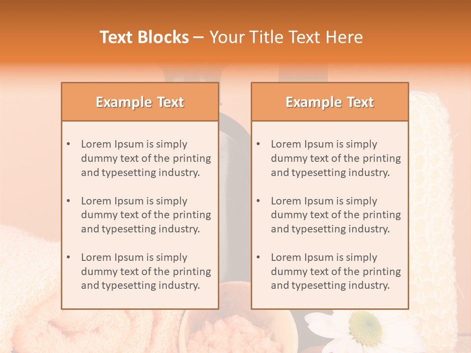 Shampoo Care Healthy PowerPoint Template