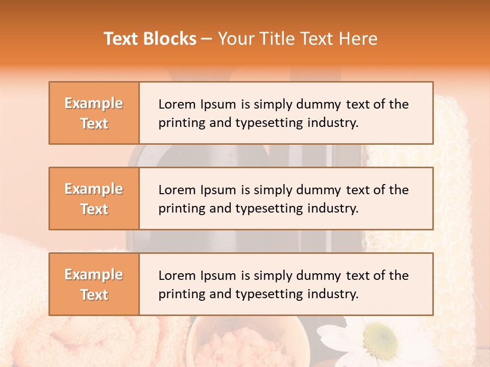 Shampoo Care Healthy PowerPoint Template