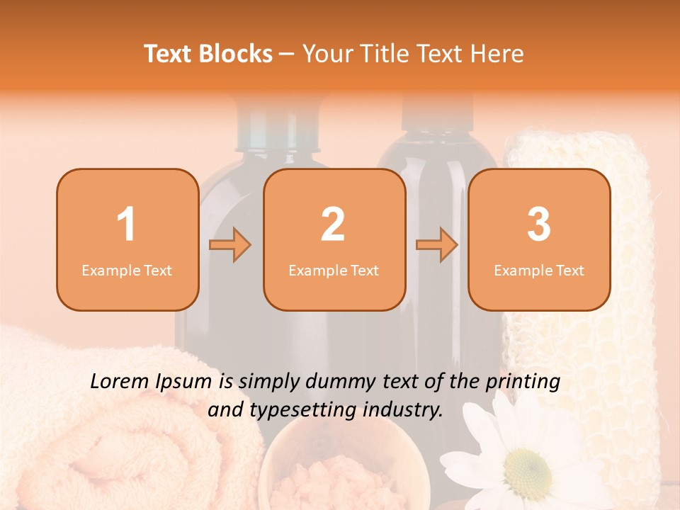 Shampoo Care Healthy PowerPoint Template