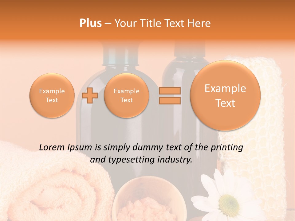 Shampoo Care Healthy PowerPoint Template