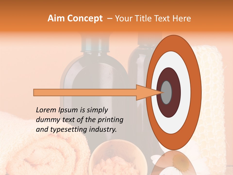 Shampoo Care Healthy PowerPoint Template