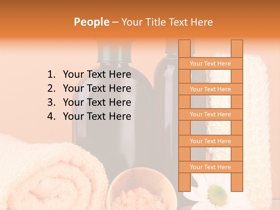 Shampoo Care Healthy PowerPoint Template