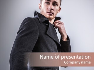 People Black Background PowerPoint Template