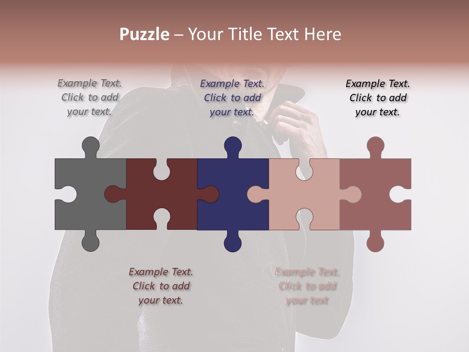 People Black Background PowerPoint Template