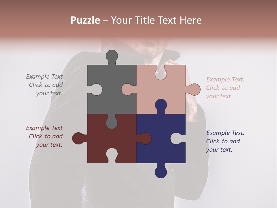 People Black Background PowerPoint Template