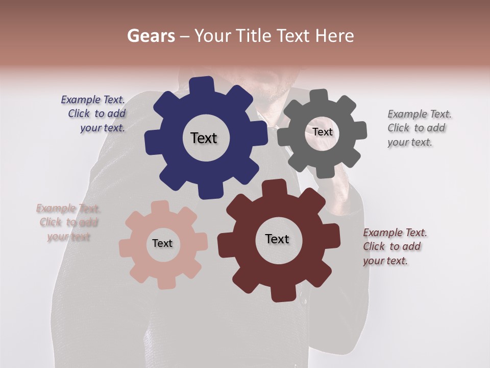 People Black Background PowerPoint Template