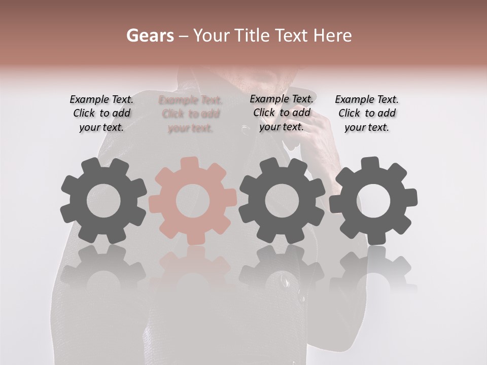 People Black Background PowerPoint Template