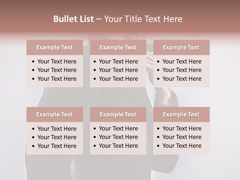 People Black Background PowerPoint Template