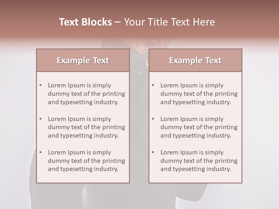 People Black Background PowerPoint Template
